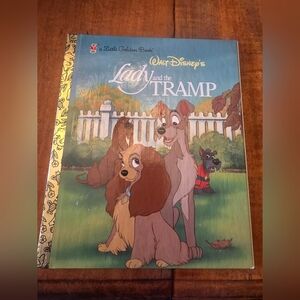 Vintage A Little Golden Book Walt Disney’s Lady And The Tramp 2006 #2377